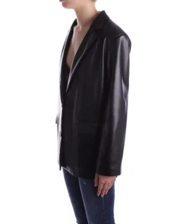 KOSTUMN1° Giacca Donna Ecopelle 2 bottoni>Donna Giacche