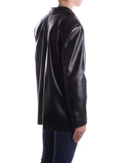 KOSTUMN1° Giacca Donna Ecopelle 2 bottoni><noscript><img width=