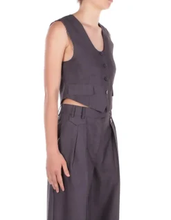 JOHN RICHMOND Gilet Donna Gilet jacket blesten><noscript><img width=