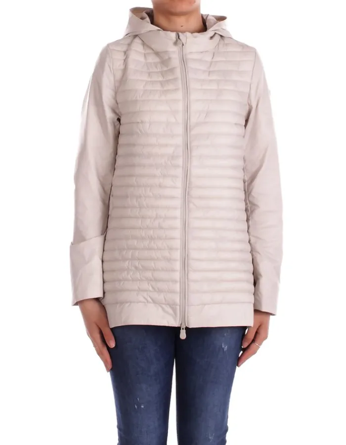 SAVE THE DUCK Giubbotto Donna Cappotto cappuccio lorena>Donna Giubbotti