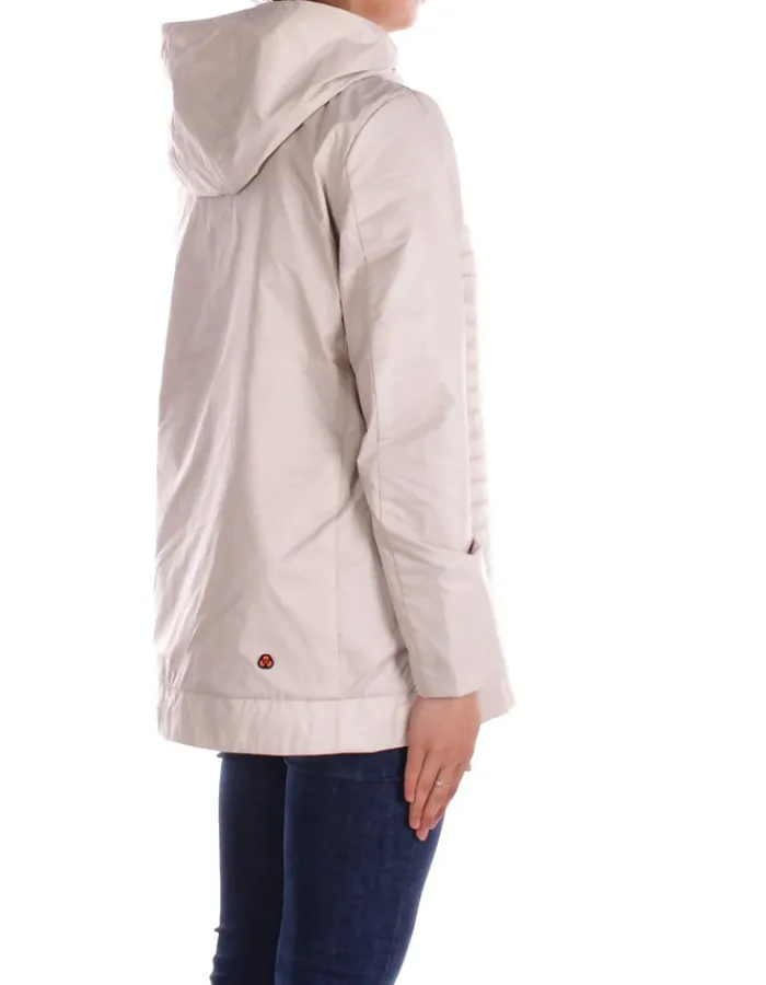 SAVE THE DUCK Giubbotto Donna Cappotto cappuccio lorena>Donna Giubbotti