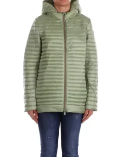 SAVE THE DUCK Giubbotto Donna Cappotto cappuccio alima>Donna Giubbotti