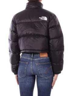 THE NORTH FACE Giubbotto Donna W nuptse short jacket><noscript><img width=