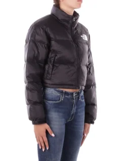 THE NORTH FACE Giubbotto Donna W nuptse short jacket><noscript><img width=