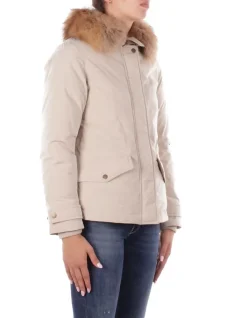 WOOLRICH Giubbotto Donna Grace fur jacket><noscript><img width=