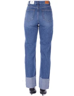 ONLY Jeans Donna Onlriley ex hw straight turn u><noscript><img width=