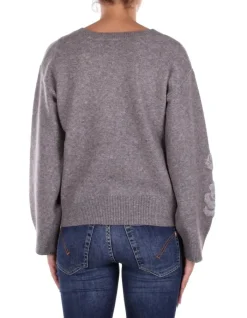 BLUGIRL BLUMARINE Maglia Donna Maglia intarsio goffrato><noscript><img width=