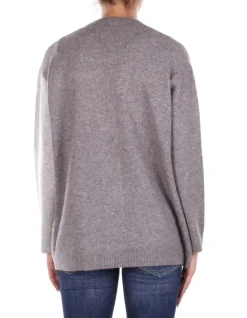 BLUGIRL BLUMARINE Maglia Donna Maglia cardigan int goffrato><noscript><img width=