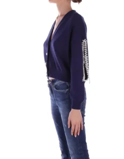 LIU JO Maglia Donna Maglia aperta m/l v neck>Donna Maglieria