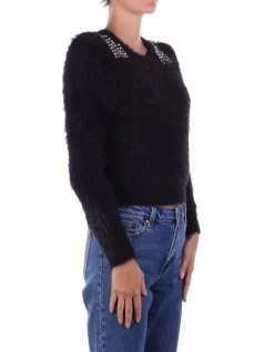 ONLY Maglia Donna Onlsuri ls bling crop o-neck><noscript><img width=