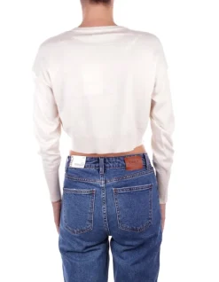 ONLY Maglia Donna Onlibi ls cropped pullover cc><noscript><img width=