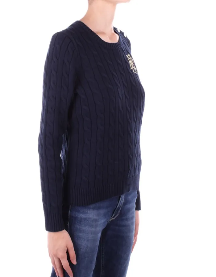 RALPH LAUREN Maglia Donna Montiva-longsleeve-pullover>Donna Maglieria