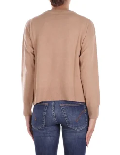 WOOLRICH Maglia Donna Comfort wool cash crewneck><noscript><img width=