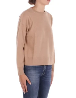 WOOLRICH Maglia Donna Comfort wool cash crewneck><noscript><img width=