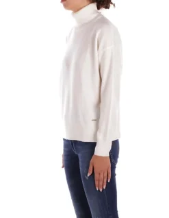 WOOLRICH Maglia Donna Comfort wool cash turtleneck>Donna Maglieria