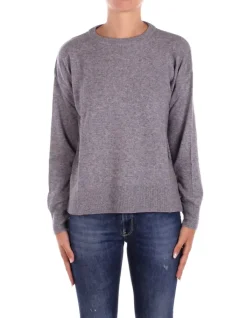 WOOLRICH Maglia Donna Comfort wool cash crewneck>Donna Maglieria