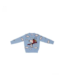 MC2 SAINT BARTH Maglia Unisex Junior Peanuts ski clouds 31>Bambino Maglieria|Maglieria
