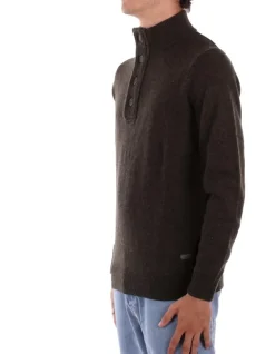 BARBOUR Maglia Uomo Essential patch half zip>Uomo Maglieria