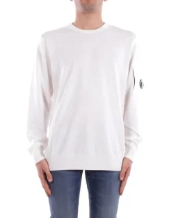 CP COMPANY Maglia Uomo Crew neck lens knit>Uomo Maglieria