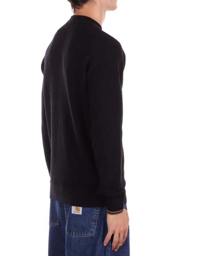 FRED PERRY Maglia Uomo Fp waffle stitch jumper>Uomo Maglieria