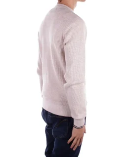 FRED PERRY Maglia Uomo Fp waffle stitch jumper><noscript><img width=