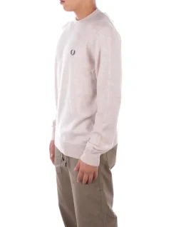 FRED PERRY Maglia Uomo Fp classic crew neck jumper>Uomo Maglieria