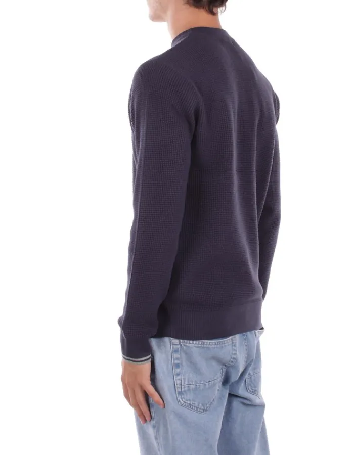 FRED PERRY Maglia Uomo Fp waffle stitch jumper>Uomo Maglieria