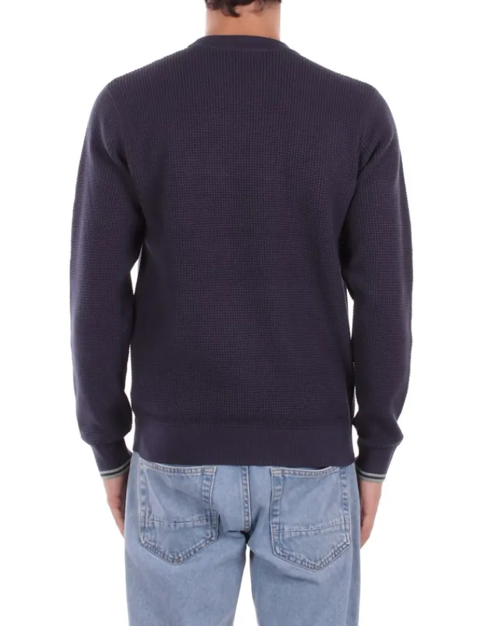 FRED PERRY Maglia Uomo Fp waffle stitch jumper>Uomo Maglieria