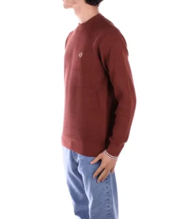 FRED PERRY Maglia Uomo Fp waffle stitch jumper>Uomo Maglieria