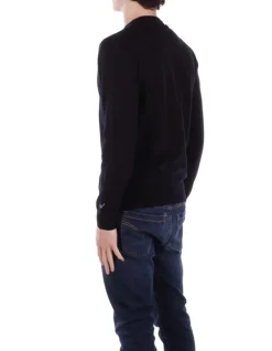 WOOLRICH Maglia Uomo Logo cotton crewneck><noscript><img width=