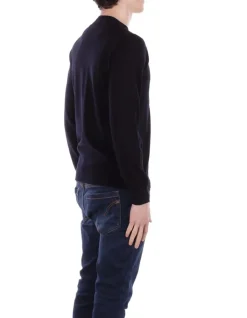 WOOLRICH Maglia Uomo Logo cotton crewneck><noscript><img width=