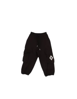 MARCELO BURLON COUNTY OF MILAN Pantalone Bambino Gabardine pants boy>Bambino Pantaloni