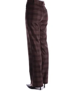 MADEMOISELLE DU MONDE Pantalone Donna Righe><noscript><img width=