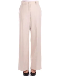 MAX MARA Pantalone Donna Pantalone tela pura lana>Donna Pantaloni