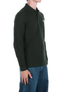 FRED PERRY Polo Uomo Fp long sleeve shir><noscript><img width=