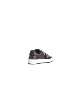 GCDS Sneakers Uomo Sneakers logo black white red><noscript><img width=