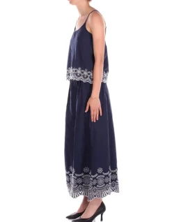 ONLY Top Donna Onllou life emb singlet ptm>Donna Top