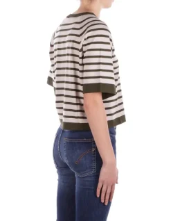 KWAY T-shirt Donna Marol stripes><noscript><img width=