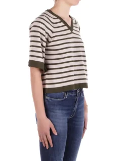KWAY T-shirt Donna Marol stripes><noscript><img width=