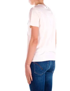 MAX MARA T-shirt Donna T-shirt jersey cotone con rica><noscript><img width=