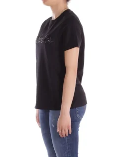 MAX MARA T-shirt Donna T-shirt jersey cotone con rica>Donna T-Shirt