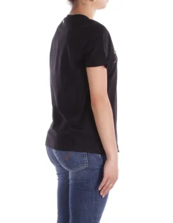 MAX MARA T-shirt Donna T-shirt jersey cotone con rica><noscript><img width=