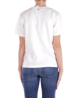MAX MARA T-shirt Donna Jersey di cotone ricamato><noscript><img width=