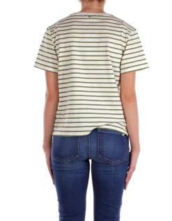 MAX MARA T-shirt Donna Jersey di cotone ricamato><noscript><img width=