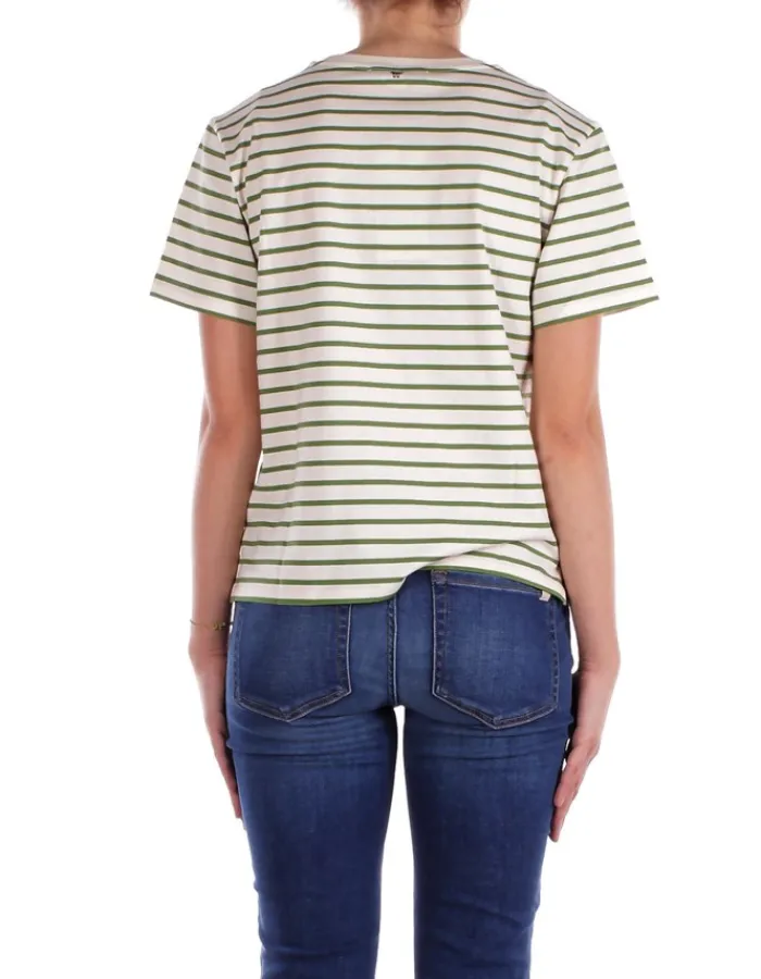 MAX MARA T-shirt Donna Jersey di cotone ricamato>Donna T-Shirt