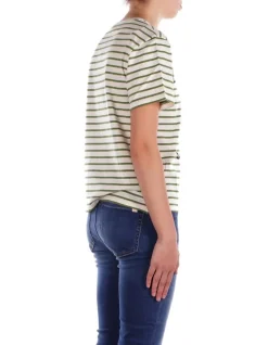 MAX MARA T-shirt Donna Jersey di cotone ricamato><noscript><img width=