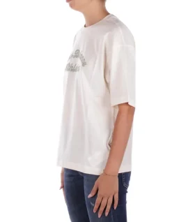 NEW BALANCE T-shirt Donna Linear heritage oversized t-sh>Donna T-Shirt