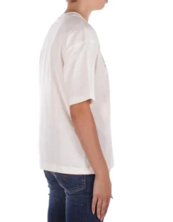 NEW BALANCE T-shirt Donna Linear heritage oversized t-sh><noscript><img width=