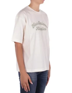 NEW BALANCE T-shirt Donna Linear heritage oversized t-sh><noscript><img width=