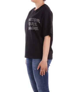 ONLY T-shirt Donna Onlriri ss rhinestone top>Donna T-Shirt